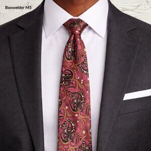 Boxwelder Silk Tie – Made in Italy – Northwest Coast Indigenous Art – 60”